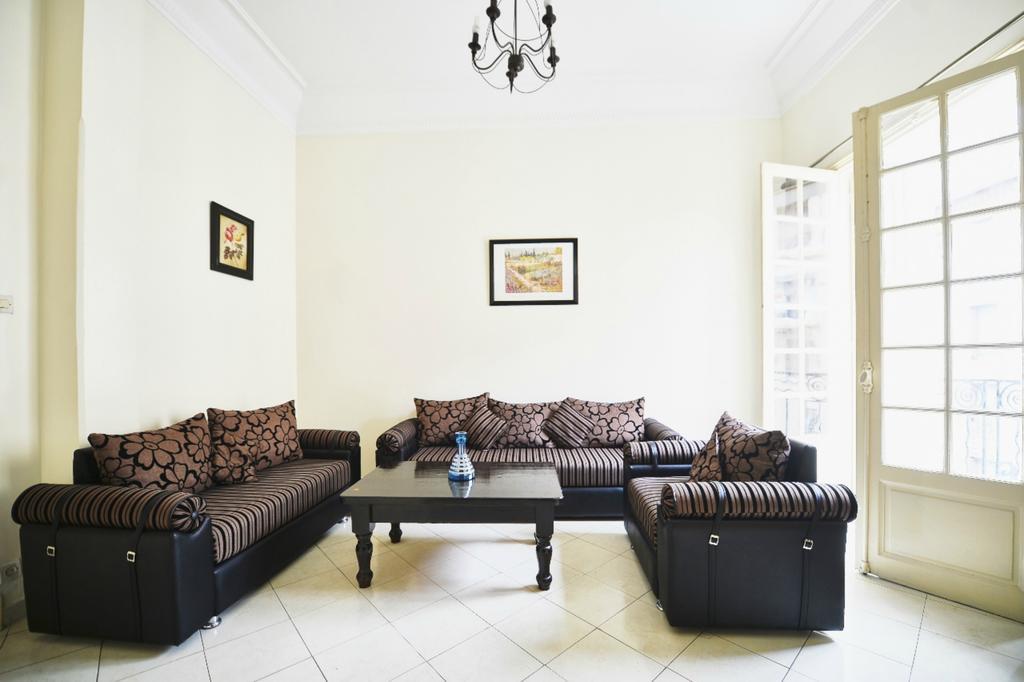 Cosy Art Deco Apart Welcome To James'S Casablanca Bilik gambar